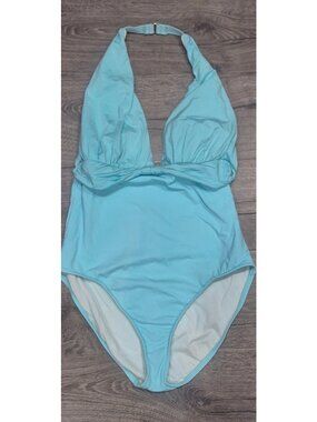 La Blanca Slimming Haulter One Piece Swimsuit Bathingsuit Women's Size 16 / XL